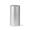 Silver Metallic Pillar Paraffin Wax Candle 3X6 Unscented Drip-Free Long Burning 80 Hours For Home Decor Wedding Parties